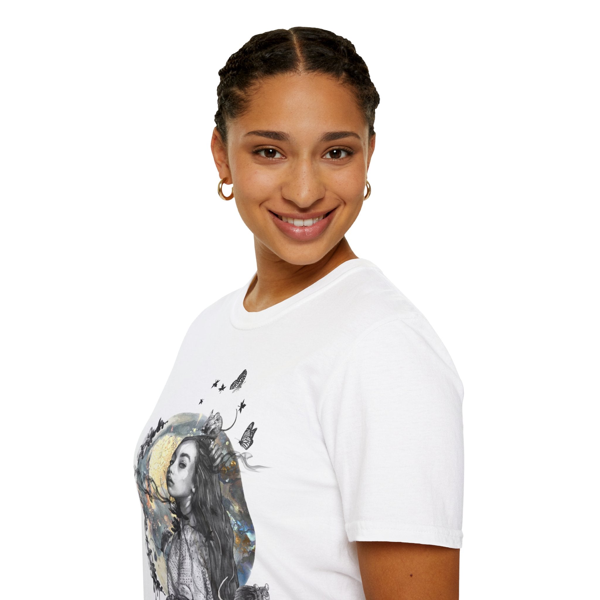 SPIRIT ANIMAL COLLECTION -  THE MOUSE  Unisex Softstyle T-Shirt