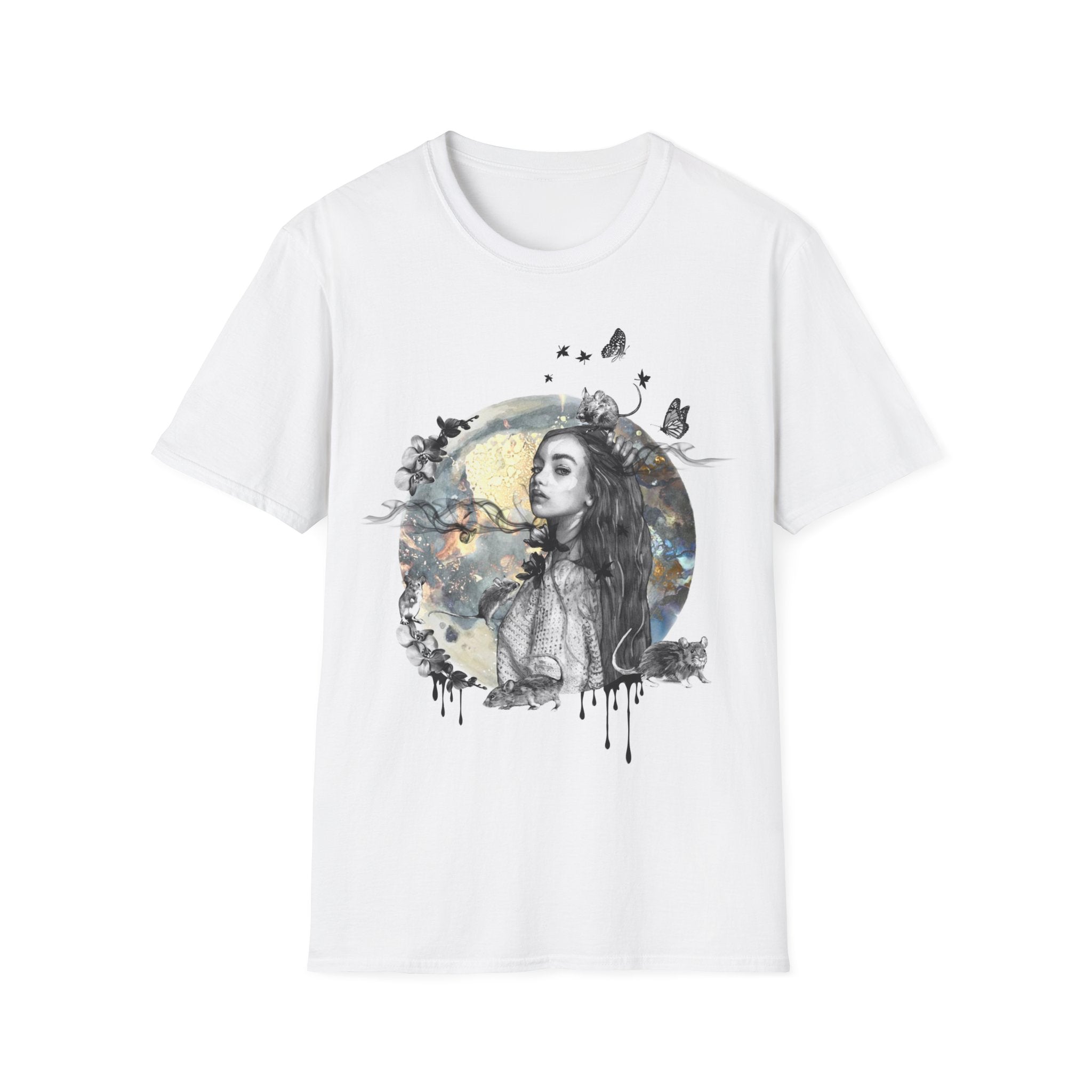 SPIRIT ANIMAL COLLECTION -  THE MOUSE  Unisex Softstyle T-Shirt