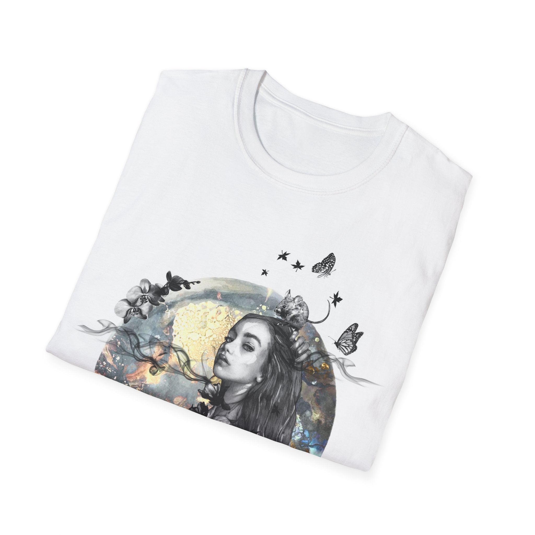 SPIRIT ANIMAL COLLECTION -  THE MOUSE  Unisex Softstyle T-Shirt