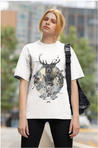 SPIRIT ANIMAL COLLECTION -  THE DEER  Unisex Softstyle T-Shirt