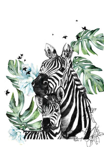 Zebra Love to be Shared